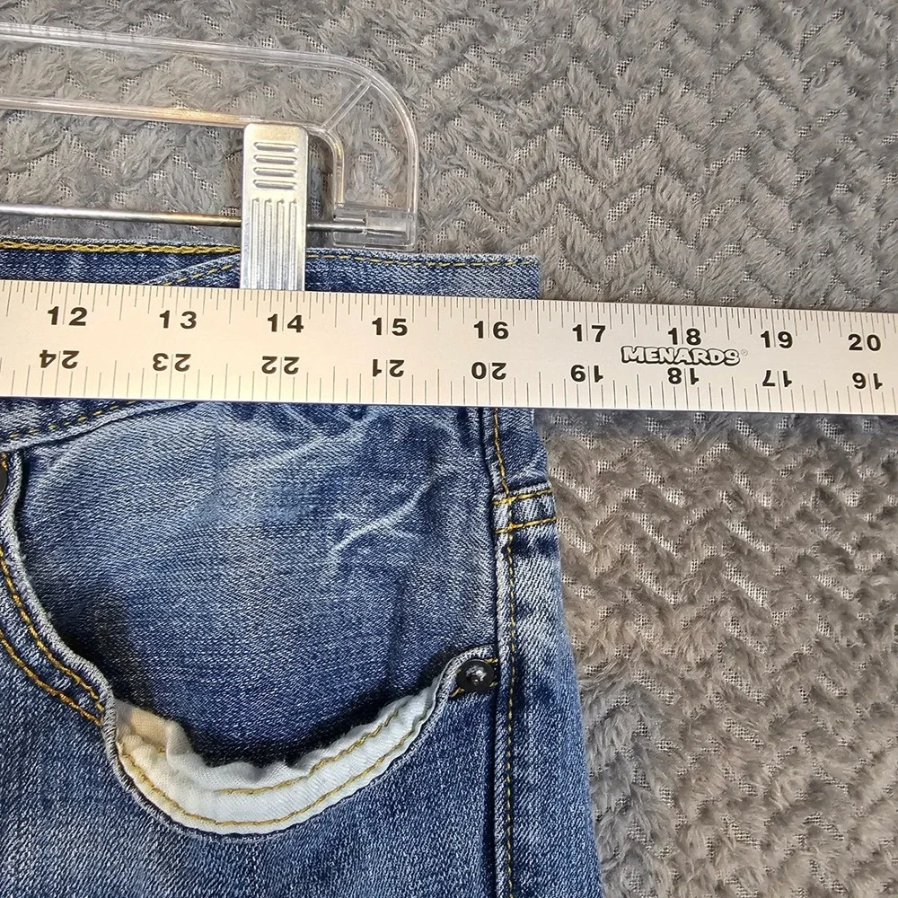American Eagle Relaxed Straight Jeans Men 32x34 Blue Core Flex Medium Wash Denim
